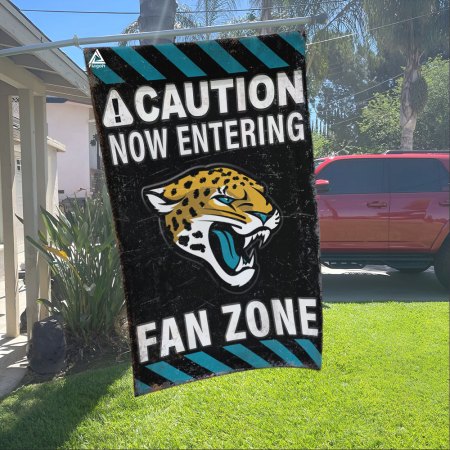 Jacksonville Jaguars Fan Zone Flag, NFL Welcome Sport Flag - Image 2