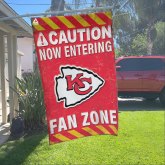 Kansas City Chiefs Fan Zone Flag, NFL Welcome Sport Flag