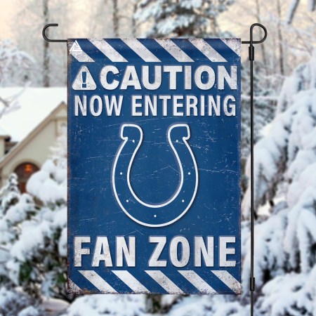 Indianapolis Colts Fan Zone Flag, NFL Welcome Sport Flag