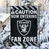 Las Vegas Raiders Fan Zone Flag, NFL Welcome Sport Flag
