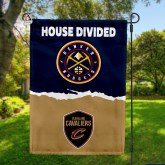 Nuggets vs Cavaliers House Divided Flag, NBA House Divided Flag