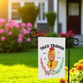 Anti-Trump Garden Flag Resistance Protest Sign Outdoor Décor