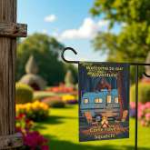 Bigfoot RV Camping Flag for Outdoor Campsite Decor