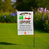 Camper Garden Flag for RV Life Outdoor Decor - Durable & Vibrant