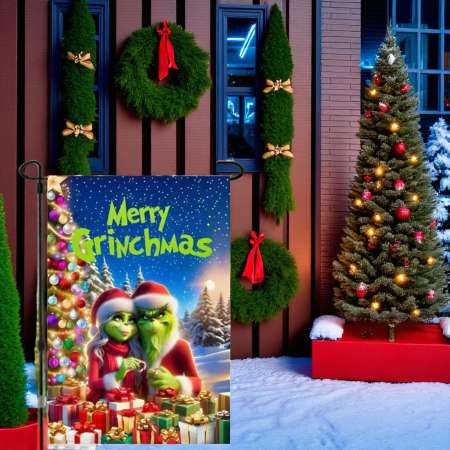Christmas Garden Flag for Holiday Outdoor Decoration