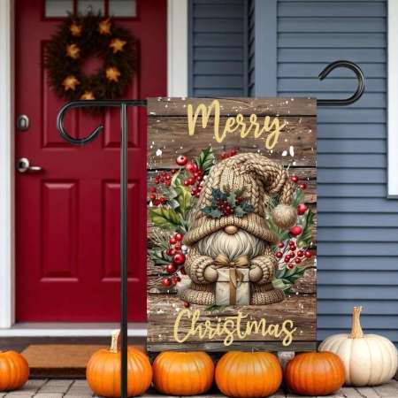 Christmas Garden Flag for Holiday Yard Decor | Festive & Durable