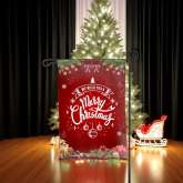 Christmas Garden Flag Sublimation PNG for Festive Yard Decor