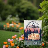 Custom Camping Flag, Personalized Family Garden Flag