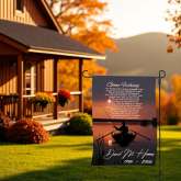 Fishing Memorial Flag, Remembrance Garden Flag for Dad