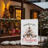 Funny Christmas Flag - Chicken Holiday Yard Decor