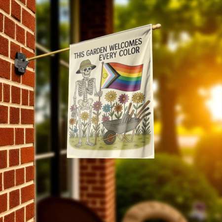 Garden Flag LGBTQ Pride Outdoor Decor Celebrate Inclusion
