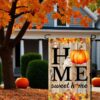 Home Sweet Home Flag for Fall | Cozy Garden Decor