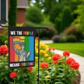 Inclusive Garden Flag, LGBTQ+ Pride Yard Decor