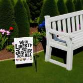 LGBT Flag Sign for Equality Garden Display and Political Support