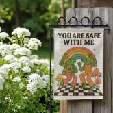 LGBT Pride Garden Flag, Safe Space Yard Banner