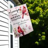 Memorial Garden Flag Custom Cardinal Remembrance Banner