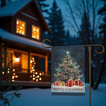 Merry Christmas Banner for Yard – Outdoor Holiday Decor