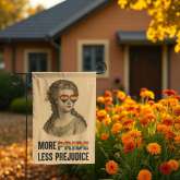 More Pride Less Prejudice Flag - Durable LGBTQ Garden Decor