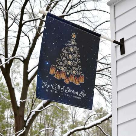 Nativity Flag for Christmas – Holy Family Garden Banner
