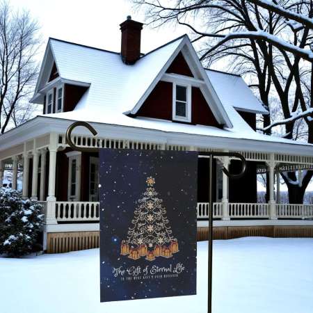 Nativity Flag for Christmas – Holy Family Garden Banner