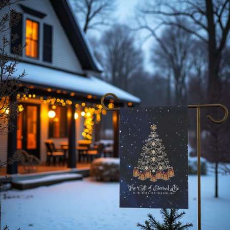 Nativity Flag for Christmas – Holy Family Garden Banner