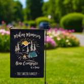Personalized Camping Flag for Campsite or Garden Decor