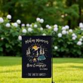 Personalized Camping Flag for Campsite or Garden Decor