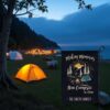 Personalized Camping Flag for Campsite or Garden Decor
