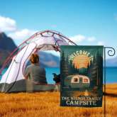Personalized Camping Garden Flag Custom Camper Decor Gift
