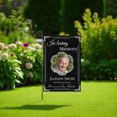 Personalized Memorial Flag, Custom Photo Garden Flag