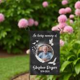 Personalized Memorial Flag Custom Photo Garden Tribute