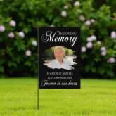 Personalized Memorial Flag Custom Photo Garden Tribute