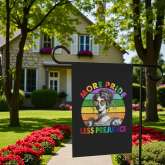 Pride Garden Banner, LGBTQ+ Outdoor Flag