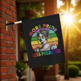 Pride Garden Banner - Vibrant LGBTQ+ Outdoor Flag for Yard