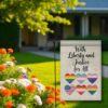 Pride Garden Flag for Inclusive LGBTQ Yard Decor