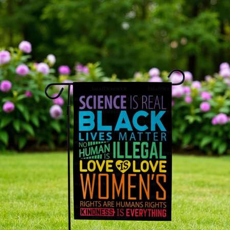 Pride Month Garden Flag for LGBTQ Support & Outdoor Display