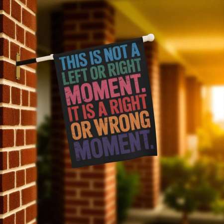 Durable Protest Flag for Garden and House Decor | Premium Quality