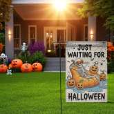 Spooky Halloween Flag for Outdoor Yard & Porch Decoration