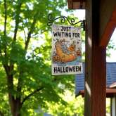 Spooky Halloween Flag for Outdoor Yard & Porch Decoration