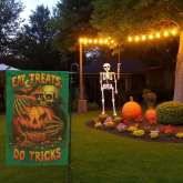 Spooky Halloween Flag for Scary Yard Decoration