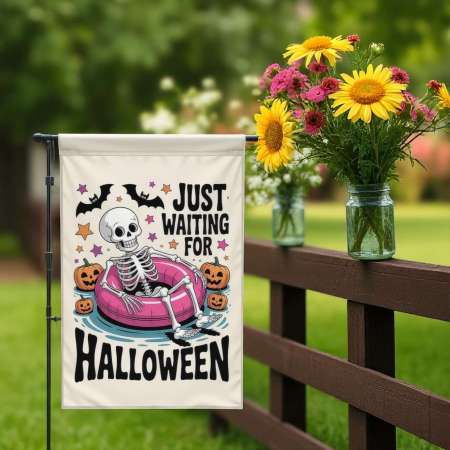 Summerween Garden Flag Durable Halloween Yard Decor