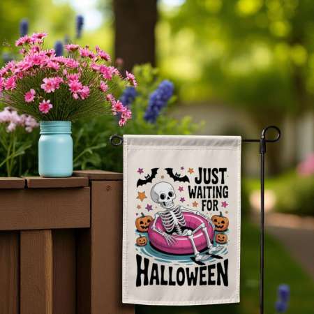 Summerween Garden Flag Durable Halloween Yard Decor