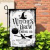 Witches Brew Garden Flag Halloween Drink Sublimation Design