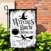 Witches Brew Garden Flag, Halloween Drink Sublimation Design
