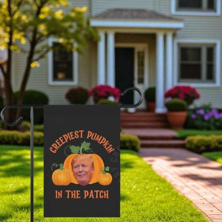 Anti Trump Flag for Fall Political Yard Decor