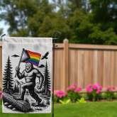 Bigfoot Yard Decor | Funny LGBTQ+ Outdoor Pride Decoration
