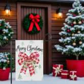 Christmas Flag, Holiday Garden and House Decor