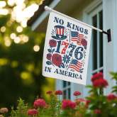 Democratic Garden Flag, Anti Trump Yard Political Decor