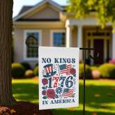 Democratic Garden Flag - Anti Trump Political Yard Decor