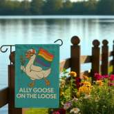Goose Garden Flag Durable Funny Outdoor Yard Decor